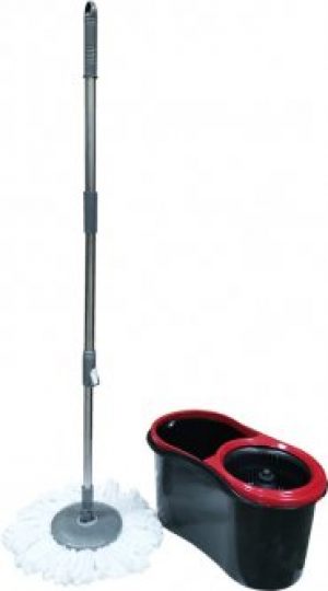 Набор для уборки Planet Spin Mop Eco 13 л Черный (6849kmd)