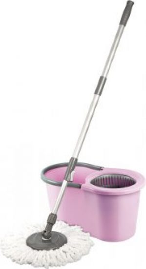 Набор для уборки Planet Spin Mop Midi 16 л Розовый (6848kmd)