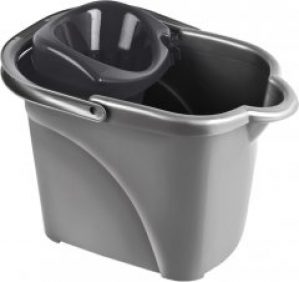 Ведро для уборки Planet №1 12 л Металлик (6862kmd)