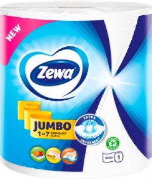 Бумажные полотенца Zewa Jumbo 1 рулон 325 отрывов (7322541191706)