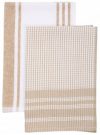 Набор полотенец Maisonette Ekose 40х60 см 2 шт Бежевый (8699965113119)
