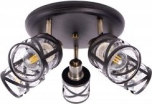 Люстра Altalusse INL-6146C-05 Antique brass Wengue E14 5x40 Вт