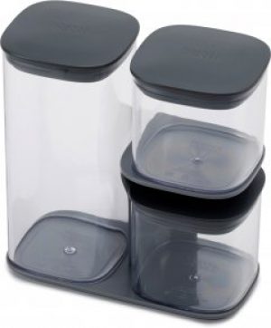 Набор емкостей для хранения JOSEPH JOSEPH с подставкой 4 предмета (81072)