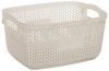 Корзина для белья Violet House Виолетта 5 л 20х26.5х13.5 см Бежевая (1008 Виолетта CAP б/кр. 5 л)
