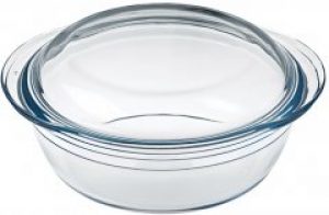 Кастрюля из жаропрочного стекла с крышкой Bergner San Ignacio 1.1 л (BGEU-1956)