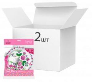 Набор посуды Eventa Украинская коллекция Петриковка 18 шт х 2 упаковки (38212401)