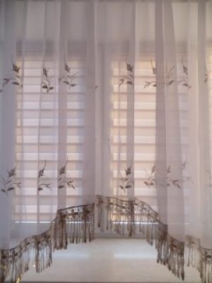 Тюль арка Chtextil белый 25ж