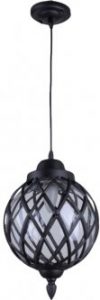 Подвесной уличный светильник Brille GL-81P C BK IP23 (34-356)
