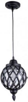 Подвесной уличный светильник Brille GL-81P C small BK IP23 (34-353)