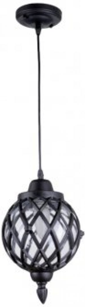Подвесной уличный светильник Brille GL-81P C small BK IP23 (34-353)