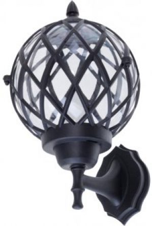 Настенный уличный светильник Brille GL-81P A BK IP23 (34-354)