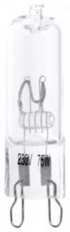 Лампа галогенная Brille G9 75 Вт 220 В CL Br (126084-2) 2 шт