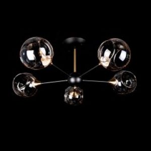 Люстра в стиле лофт на 5 лампочек P5-N3644/5/