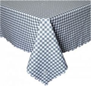 Скатерть Прованс Simfoni Серая клеточка 180х136 см (4823093421936)