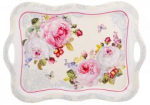 Блюдо с ручками Lefard 924 Пион 35 см (924-577)