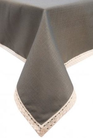 Скатерть Edelvika 73-19/00 бурное море Оливковая 140х300 см (2100000420209)