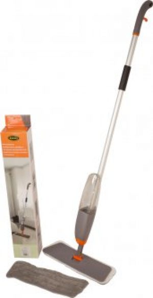 Швабра для пола Kornel с микрофиброй 42 см и распылителем (LJQ-003)