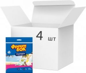 Упаковка скатертей Фрекен Бок Розовая 120 х 150 см 4 шт (4820048481205)