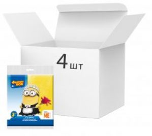 Упаковка салфеток Фрекен Бок Minions вискозных перфорированых 3 шт х 4 упаковки (18205081)