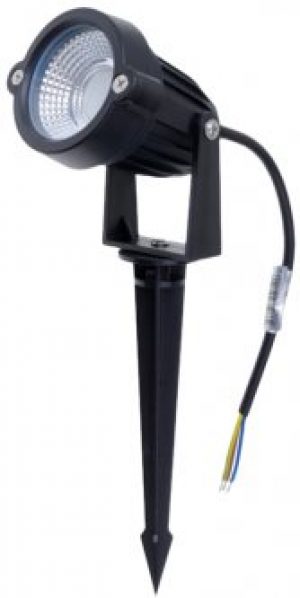 Cветильник грунтовый Brille AS-11/3W BL BK IP65 COB (34-366)