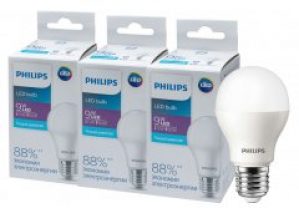 Светодиодная лампа Philips Ecohome LED Bulb 9W E27 6500K 1PF/20RCA (929002299467R) 3 шт.