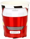 Набор одноразовых стаканов Talking Tables Party Racer 250 мл 8 шт (RACE-CUP-CAR) (5052715112047)