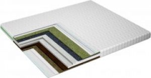 Тонкий матрас-топпер Green Streem Dream Cocos 150х200 см (02022020-25-16) (2020251502007)