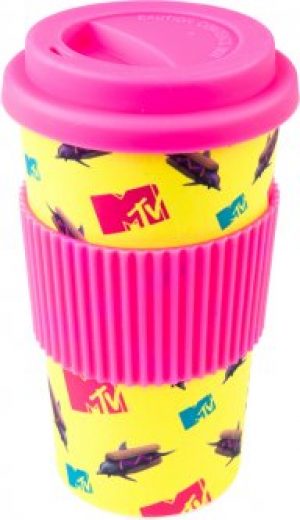 Стакан из бамбука Kite MTV в коробке 440 мл Желтый (MTV20-311-1)