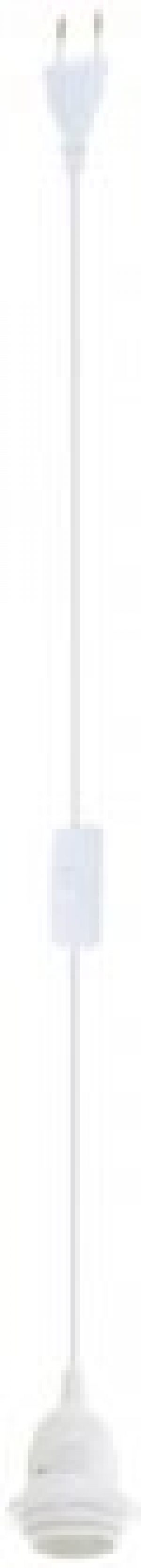 Светильник подвесной Brille HD-124S/1 E27 WH с выключателем 1м (24-244)