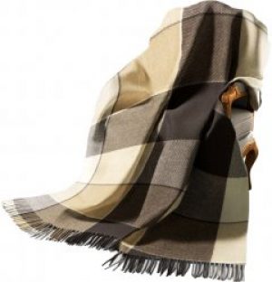 Плед шерстяной Love You Эльф 200х220 Белый/Бежевый/коричневый (ly4022) (4820000004022)