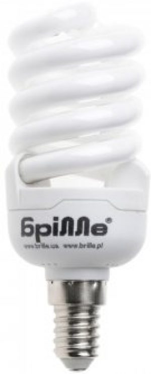 Лампа энергосберегающая Brille PL-SP 15W/864 E14 techno Br 2 шт (126837-2)