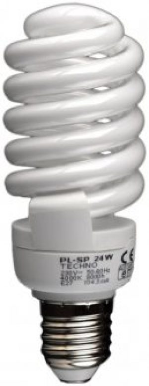 Лампа энергосберегающая Brille PL-SP 24W/840 E27 techno Br (YL277)
