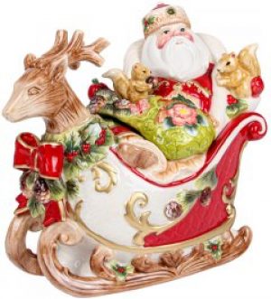 Конфетница Lefard Дед Мороз 28 см (59-468)