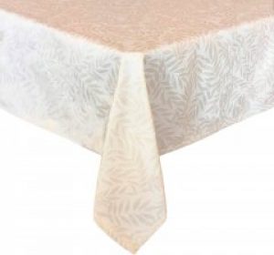 Скатерть Прованс Эльза Молочное золото круглая D 200 см (4823093425774)