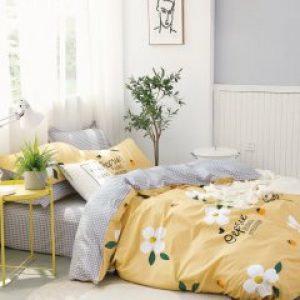 Комплект постельного белья Bella Villa Сатин 2х160x220 Желтый (B-0257 Fm)