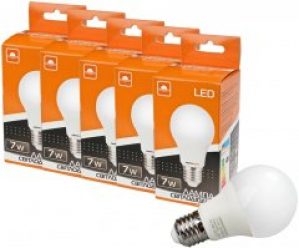 Набор светодиодных ламп ЕВРОСВЕТ 7W 4200к Е27 (56701) 5 шт