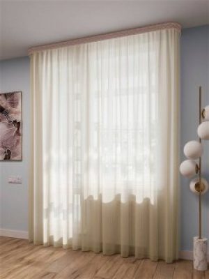 Тюль вуаль Jolie maison Шифон 500х280см Шампань