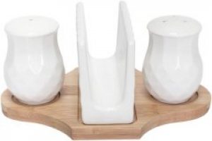 Набор для соли и перца на подставке Krauff c салфетницей №2 4 предмета (21-275-021)