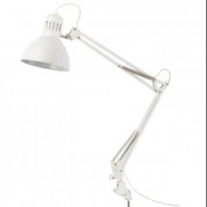 Лампа настільна / настінна з кріпленням Ikea Tertial White