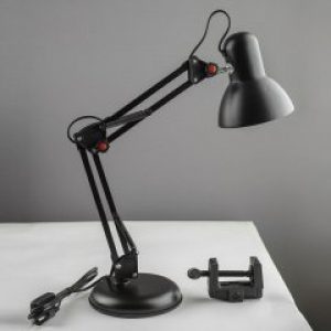 Настільна лампа Light House SWT-15330 BK H500*D140 E27 чорна