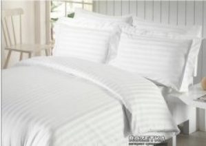 Комплект постельного белья Novita Сатин 210х220 Страйп 2 х 2 (Страйп 2 х 2)