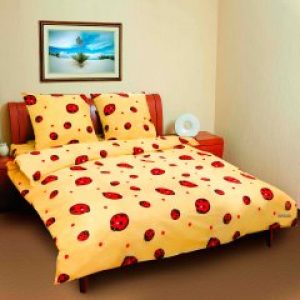 Комплект постельного белья Колорит Premium collection Бязь 200 х 215 Божья коровка (2000008455848)