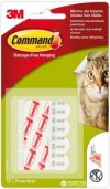 Клейкие полоски для плакатов 3M Command малые 0.45 кг 12 шт (17024)