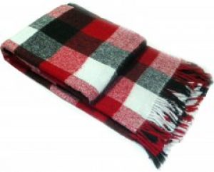 Плед Vladi Palermo 140х200 Красно-белый (2200000017437)