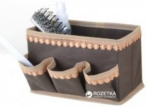 Корзинка с ячейками Design Line 20x12x13 см Коричневая (01-BR)