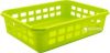 Корзина пластиковая Heidrun А5 25x19 h6 см Салатовая (1095_салатовый)