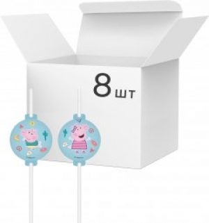 Упаковка трубочек для питья Procos Medallion 2 пачки по 4 шт (5201184918815)