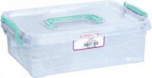 Контейнер для хранения Irak Plastik с ручкой 3.5 л Прозрачный (4651kmd)