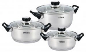 Набор кастрюль Rotex Bergamo из 6 предметов (RC011-6S Bergamo)