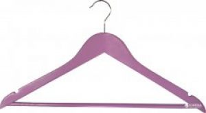 Вешалка для одежды МД EveryDay 44.5х23х1.2 см Розовая (RE05163P)